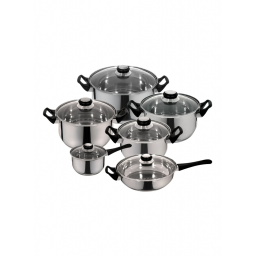 BATERIA DE COCINA 12 PIEZAS KS-INOX 12