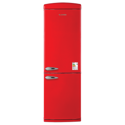 REFRIGERADORES LINEA RETRO J 373 RR (ROJO)