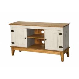RACK PARA TV MONTREAL BLANCO RUSTICO 7002 BL/RU