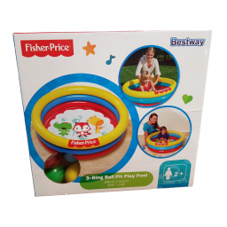PISCINA FISHER PRICE 88 L REDONDA INFLABLE