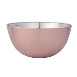 BOWL ACERO INOXIDABLE D28CM ROSE GOLD