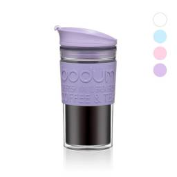 MUG TRAVEL 350 ML PLASTICO MIX COLORES