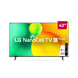 SMART TV LED 43 NANOCELL 43NANO75SQA
