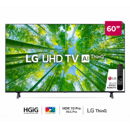 TV LED SMART LG UHD con Magic remote 60" 60UQ8050PSB