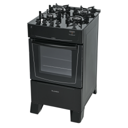COCINA A GAS JAMES C 690 V NEGRA