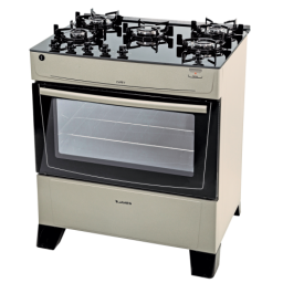 COCINA A GAS JAMES C695 V 5H TITANIUM