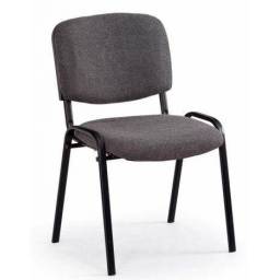 SILLA ESCRITORIO FIJA 246 NIGAMAR NEGRO/GRIS