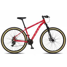 BICICLETA COLLI ALLURE R.29 TM - ROJO C BEGE METALICO