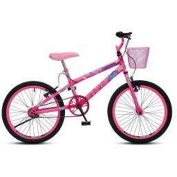 BICICLETA COLLI JULLY R. 20 S/M - ROSA NEON