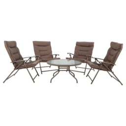 JUEGO DE PATIO SAO PAULO 5 PIEZAS TAUPE 2132796