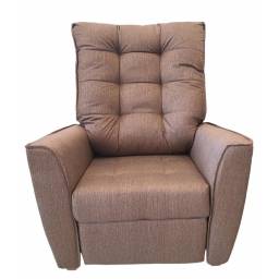 POLTRONA PARMA MARRON CLARO 780367 ALPHA 76