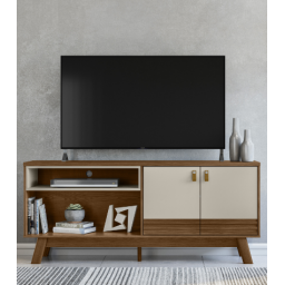 Mueble bajo para TV con cajones y estantes Pipa