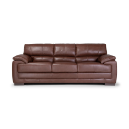 SOFA DE CUERO OXFORD 3 LUGARES C1 WHISKY