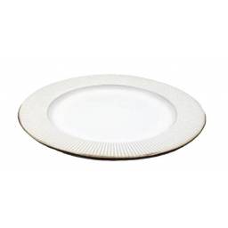 PLATO DE CERAMICA LLANO GRANDE BLANCO  DB-174-1