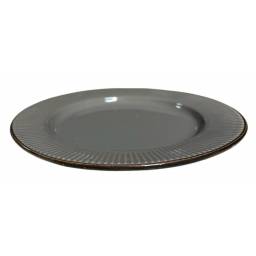 PLATO DE CERAMICA CHICO GRIS DB-191-2