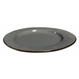 PLATO DE CERAMICA CHICO GRIS DB-191-2