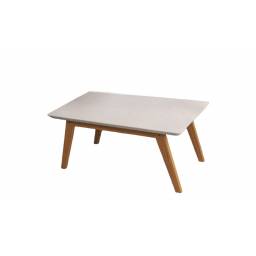 MESA DE CENTRO PRISMA  BLANCO ACETINADO CH9030ABC