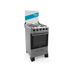 COCINA TEM KITCHEN CHEF 4H SS Z2710