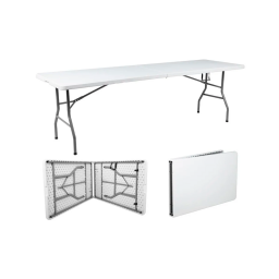 MESA PLEGABLE 120CM TIPO MALETA