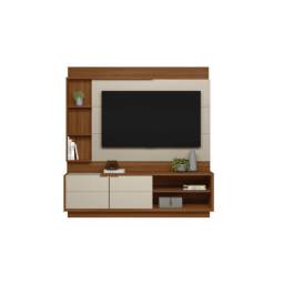 MODULAR PARA TV ATLANTA JATOBA/OFF WHITE