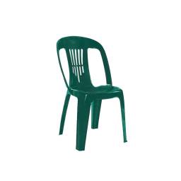 SILLA PVC VERDE S/POZA BRAZOS ENVAPAR SQ05
