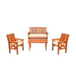 SET LIVING JARDIN MIAMI (1+2+1) NATURAL 239794