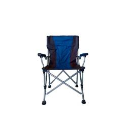 SILLA CAPITAN JONY EN TELA Y METAL AZUL  DB 174-4