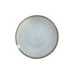 PLATO DE CERAMICA LLANO GRANDE JASPEADO