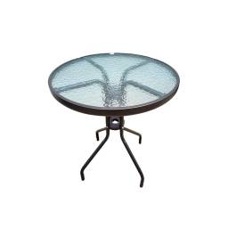 MESA 60 CM CON VIDRIO YIWU