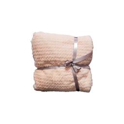 MANTA POLAR FLEECE CAFE / BEIGE 140 x 180