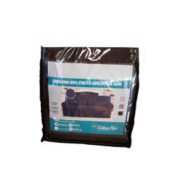 CUBRE SOFA ELASTIZADO 3 CUERPOS BEIGE/GRIS/NEGRO