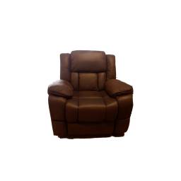 SILLON RECLINABLE PARIS 1 CUERPO MARRON K10-499