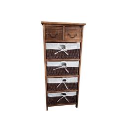 PETIT MUEBLE 4 CESTOS CANDELARIA