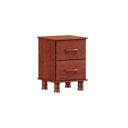 MESA DE LUZ BRONZE 2 CAJONES IMBUIA 1137 TN (NUEVO)