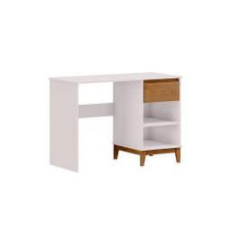 ESCRITORIO PRATA 1 CAJON  2806 BFN OFF WHITE/ FREIJO (NUEVO)