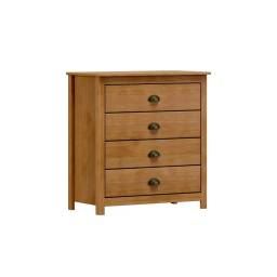 COMODA TOPAZIO 4 CAJONES FREIJO  9101 FN (NUEVA)