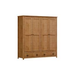 ROPERO TOPAZIO 4 PUERTAS 2 CAJONES FREIJO  9105 FN