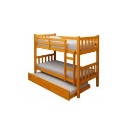 TRICAMA MADERA TOTA B 102-01 - CUCHETA C/AUXILIAR  MIEL