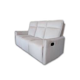 SILLON RECLINABLE  JUAN SALVADOR 3 CUERPOS ARENA  I5098-7