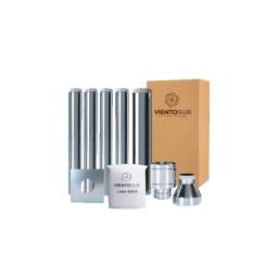 KIT DE INSTALACION INOX TECHO 4  PARA CALEFACTOR VSUR