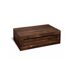 MESA DE LIVING CANELA 1 CAJON MADERA MACIZA