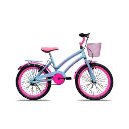 BICICLETA COLLI CELINA R 20 AZUL CHAMPANHE D