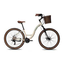 BICICLETA COLLI MUNIQUE R 29 C CESTO BEGE RETRO