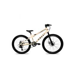 BICICLETA COLLI AIRON R 24 BEGE RETRO