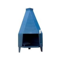 ESTUFA DE CHAPA ESQUINERA LM 80 X 50 X 1,55