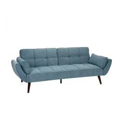 SOFA CAMA FRIDA 3 CUERPOS AZUL BYV1- S36219A-4