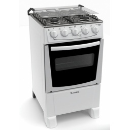 COCINA GAS JAMES C 105 B BLANCA 4H SUPERGAS