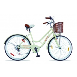 BICICLETA BACCIO -IPANEMA LADY  R26 6 VEL