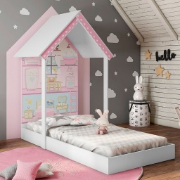 MINI CAMA MONTESSORIANA ESTRELLA CASA DE MUECAS 20721