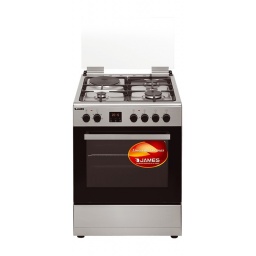 COCINA COMBINADA JAMES 25 A TKS INOX 3+1 HE